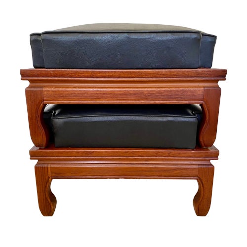 MidCentury Ricardo Lynn Stacking Footstools a Pair Chairish