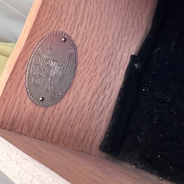 Mid 20th Century Baker Furniture Semainier --Painted Swedish Style For Sale In Washington DC - Image 6 of 10