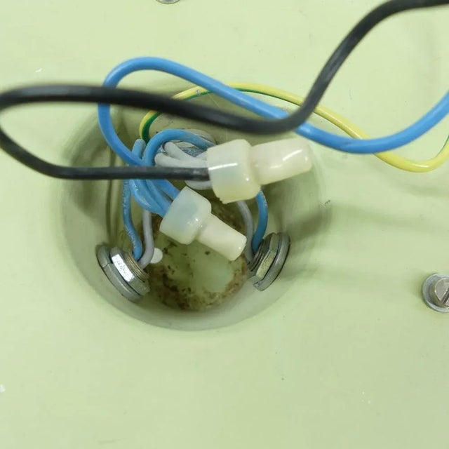 Glass Ice Glass Ceiling Lamp from Kalmar, 1970s For Sale - Image 7 of 8