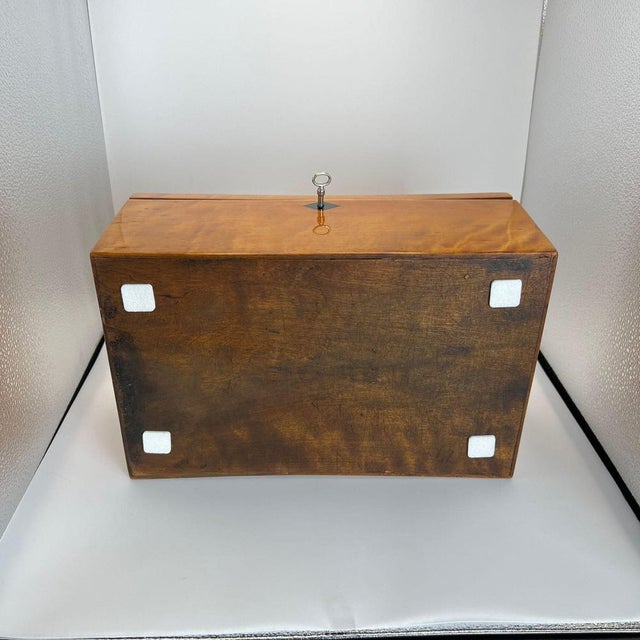 Late Biedermeier Box in Solid Birch, Northern Germany, 1840 For Sale - Image 14 of 18
