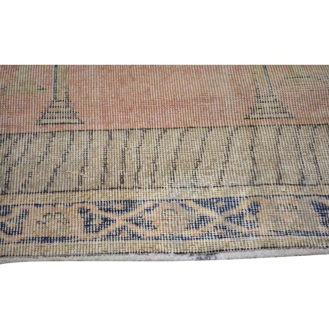 1950s Vintage Turkish Anatolian Hand Knotted Wool Rug, 2'6''x4'1'' For Sale - Image 5 of 5
