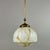 This Art Deco pendant light was designed and manufactured in Germany in the 1930s. The fixture features a beautifully...