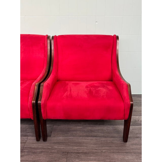 Rosewood Armchairs in the style of Zanuso for Arflex, 1960s, Set of 2 For Sale - Image 10 of 18