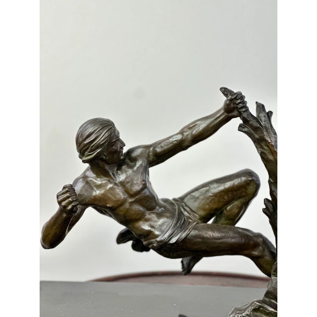 Art Deco Athlete Regula Sculpture by Jacques Limousin, 1920s-1940s For Sale - Image 9 of 12