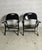 1970s Ginevra Folding Armchairs in Wood attributed to Achille and Pg. Castiglioni for BBB Bonacina, 1970s, Set of 2 For Sale - Image 5 of 10