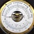 Circa 1970 German Ship's Wheel Clock & Barometer Set by August Schatz & Sohne For Sale - Image 11 of 12