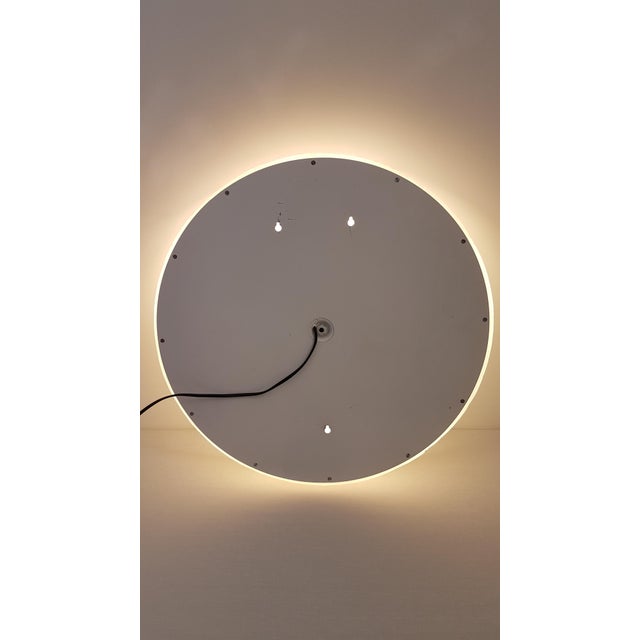 Round Mirror from Hillebrand, 1970s For Sale - Image 4 of 8