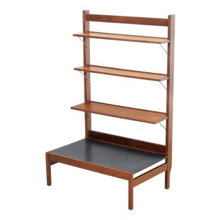 Mid Century Bookcase Room Divider by Guy Rogers For Sale