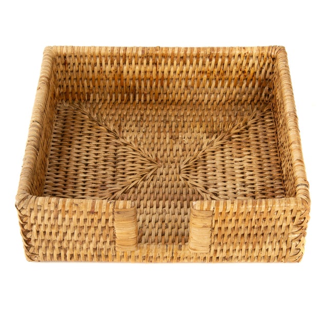 Artifacts Trading Company's hand woven napkin holders provide the perfect accent to any room in the house with a tight...