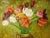 Set of Three Still Life Giclée Signed Framed Prints of Flowers-in-Pot Paintings For Sale - Image 4 of 11