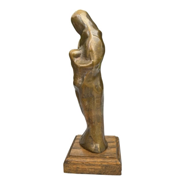 Rare 1983 abstract figural sculpture crafted by artist Jack Eagle and presented as the official symbol of the Allentown...