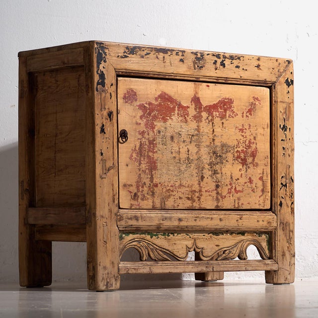 Antique Red Oriental Style Sideboard, 1890s For Sale - Image 10 of 17