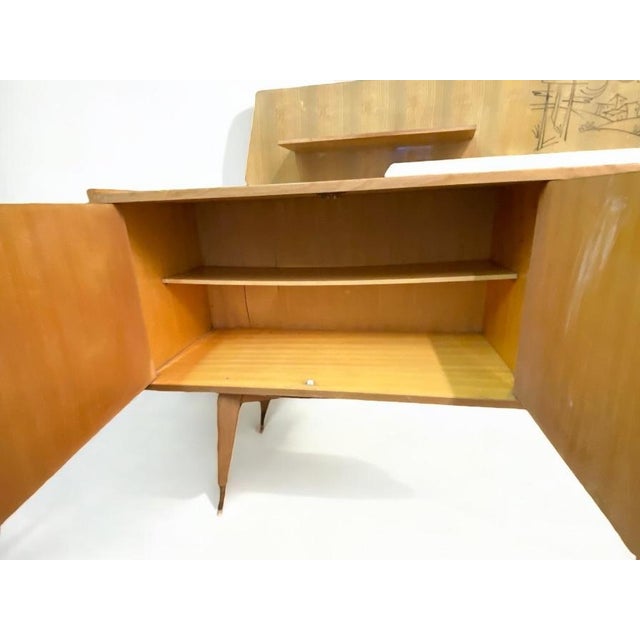 Mid-Century Modern Italian Sideboard by Gio Ponti, 1950s For Sale - Image 9 of 18