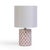 Merlot Capiz Shell Table Lamp For Sale In Los Angeles - Image 6 of 6