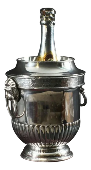 Early 19th Century George III Silver Plate Wine Cooler