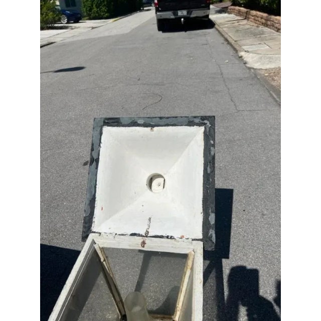 Antique Pair of 19th-Century Lanterns For Sale In West Palm - Image 6 of 7