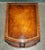 Animal Skin Regency Flamed Hardwood Bedside Chests of Drawers with Leather Tops, Set of 2 For Sale - Image 7 of 18