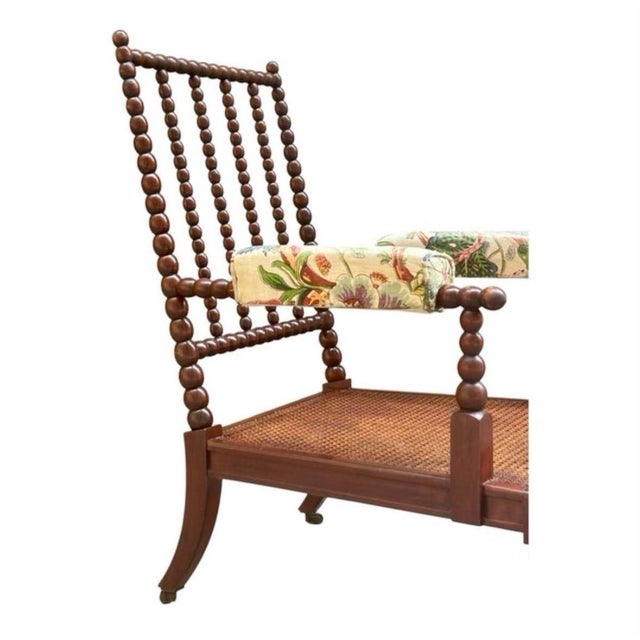 Victorian English Armchair in Brass, 1880 For Sale - Image 4 of 11