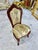 Textile French Rococo Copper Accent Chair With Gold Leaf Details For Sale - Image 7 of 8