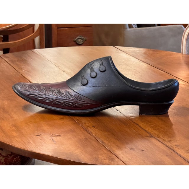 This is a great piece of carved folk art. Lots of character.