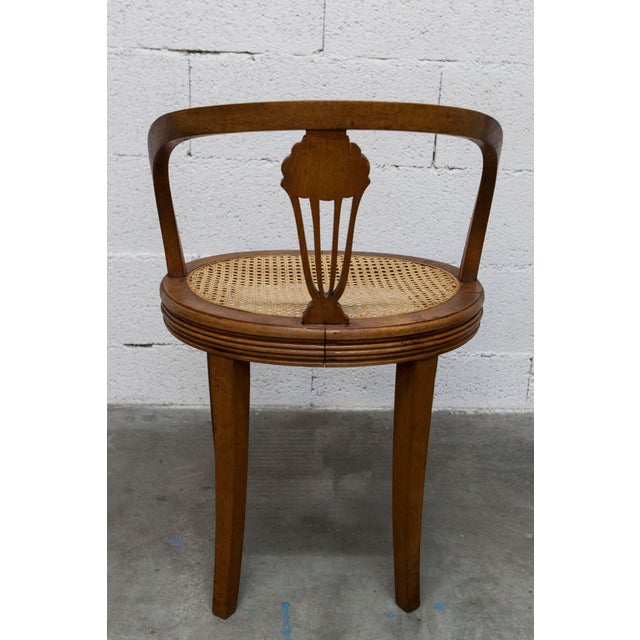 Vintage Louis XVI Style Chair with Cane Seat, 1890s For Sale - Image 5 of 18