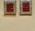 Arts & Crafts Estate 3 Ct Ruby & 3 Ct Diamonds Square Post Earrings 18 Karat Yellow Gold 13.5G For Sale - Image 3 of 18