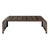Brown Salvaged Wood Waterfall Coffee Table For Sale - Image 8 of 8