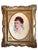 Antique Fine Art Pair of John Hardwicke Lewis Portrait Paintings in Ornate Gilt Frames - 1874 For Sale - Image 4 of 11