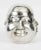 Metal Silver Plated Bronze Buddha, 1980s For Sale - Image 7 of 8