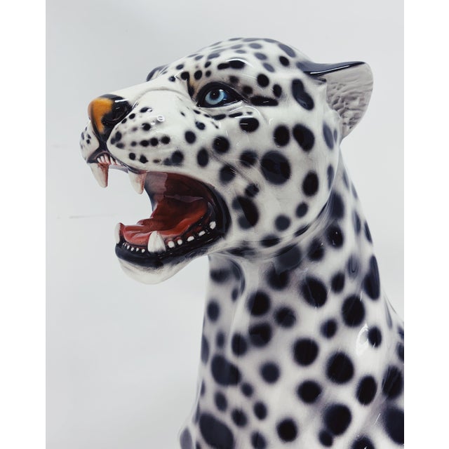 Not Yet Made - Made To Order Snowleopard Ceramic from Ceramiche Boxer For Sale - Image 5 of 9