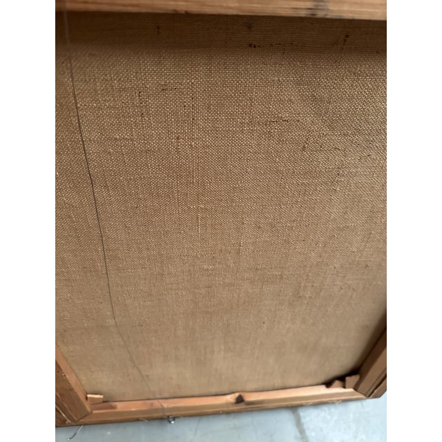 Arnold W. Pedersen, Promenad, 1960s, Oil Painting on Canvas, Framed For Sale - Image 13 of 17