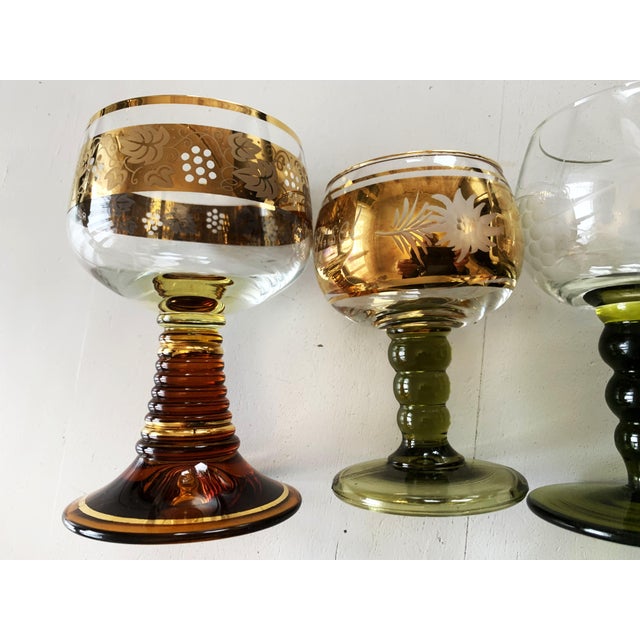 Goblets, 1950s, Set of 9 For Sale - Image 18 of 18