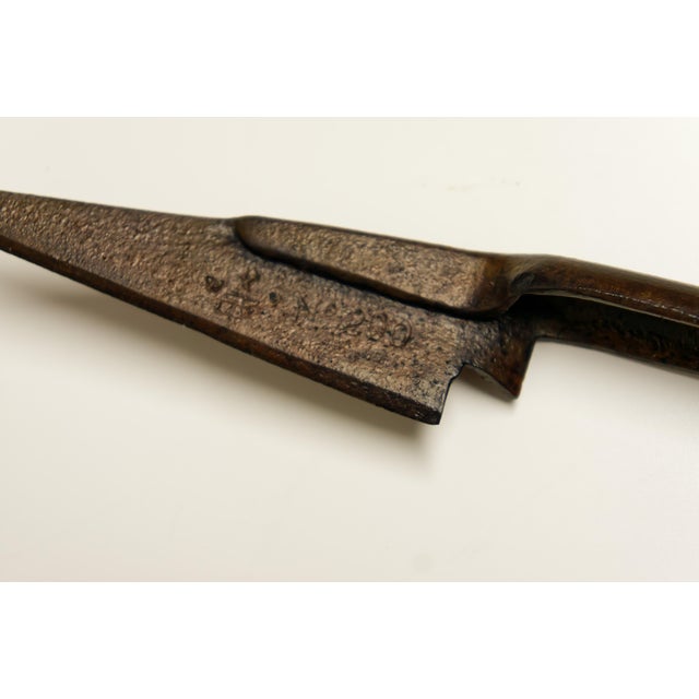 Early 20th Century Ward & Payne Metal Sheep Shears Scissors For Sale - Image 5 of 7