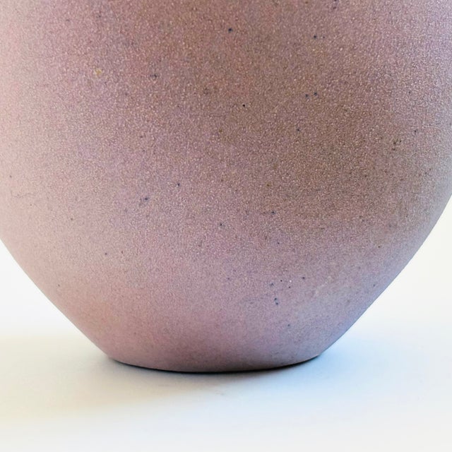 Purple Kazuo Takiguchi Pottery Tea Bowl For Sale - Image 8 of 11