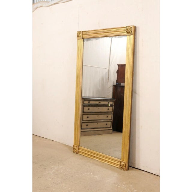 19th Century 19th Century Antique English Gilt Mirror For Sale - Image 5 of 11
