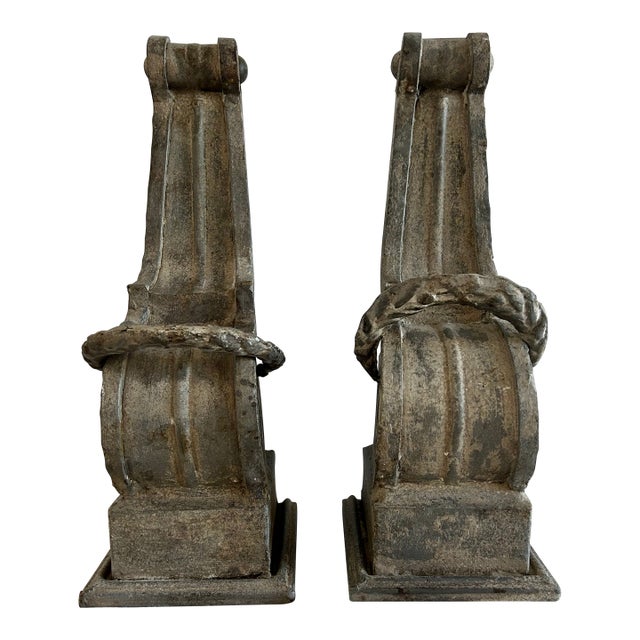 Antique Pair of Architectural Corbel Brackets For Sale