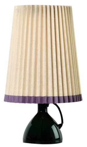 Mid-Century Glass Table Lamp, 1960s