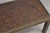 Mid Century Modern Brown Tortoiseshell Lacquer 54" Parsons Bench Coffee Table For Sale - Image 12 of 12