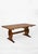 Scandinavian Modern Rustic Oak Dining Table, Denmark, 1970 For Sale - Image 9 of 9