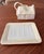 Ceramic 1980s Belleek Forest Cottage Covered Butter Dish 7th Gold/Brown Mark, Ireland For Sale - Image 7 of 10