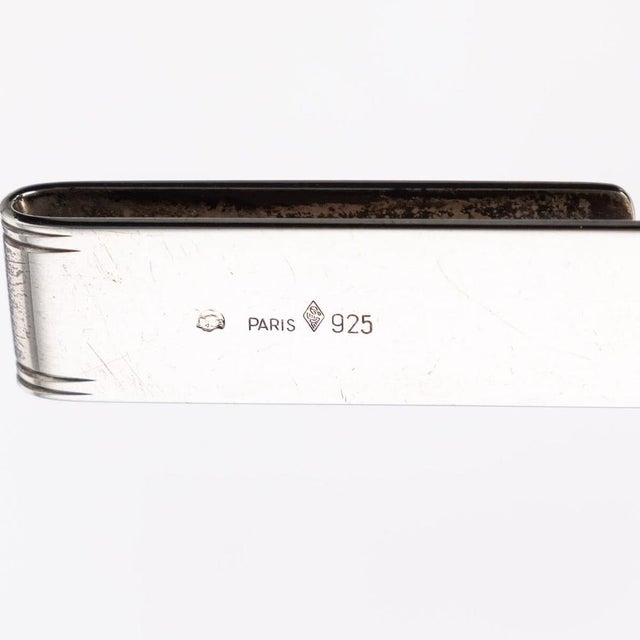 Vintage French Silver and Gold Bookmark by S.T. Dupont, Paris, 1930s For Sale - Image 9 of 10