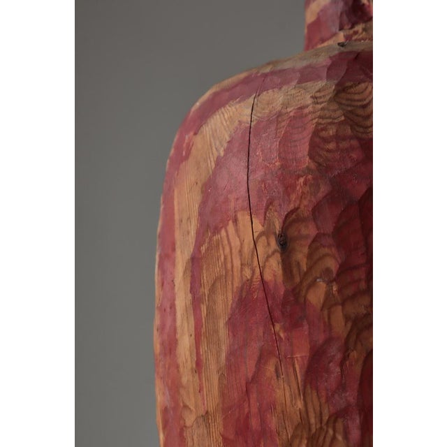 Erik Höglund, Untitled, 1950s, Carved and Painted Pinewood For Sale - Image 12 of 18