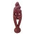 Haeger Man and Woman Postmodern Ceramic Mauve Pink Sculpture For Sale