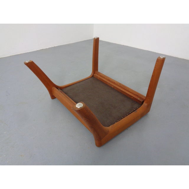 Vintage Teak Ottoman, Denmark, 1960s For Sale - Image 10 of 12
