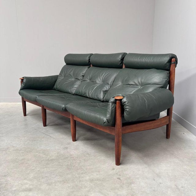 Lounge Sofa by Eric Merthen for Ire Möbel AB, 1960s For Sale - Image 4 of 18