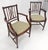 Pair of Very Fine Carved Mahogany Open Arm Faux Bamboo Arrows Armchairs MINT For Sale - Image 16 of 16