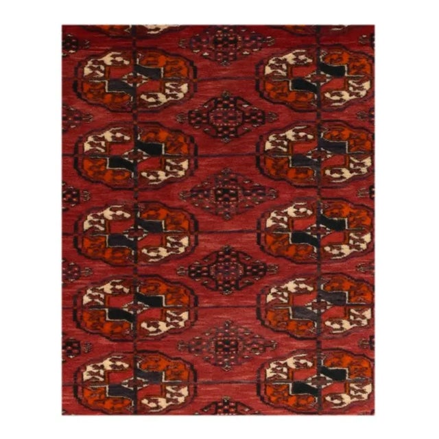 Antique Bokhara Russian Rug-2′10″ × 3′7″ For Sale - Image 4 of 5