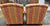 Saffron George Smith Standard Arm Chairs For Sale - Image 8 of 10
