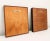 Wood 1960s Mid-Century Modern Berthold Muller Style Tile & Rosewood Wall Mirrors - A Pair For Sale - Image 7 of 8