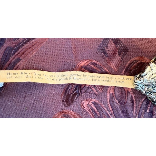 Rare Antique Weidlich Brothers Jewelry Casket With Silk Interior & Twisted Cord For Sale - Image 12 of 12